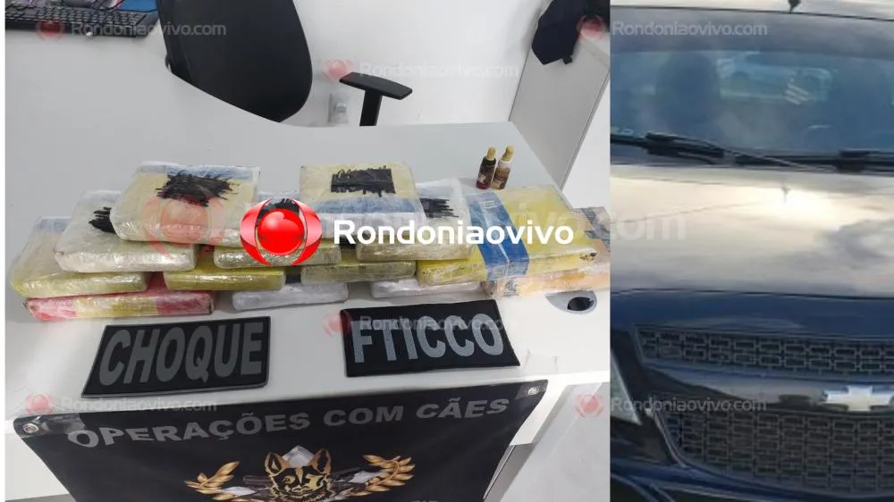 FLAGRANTE: Advogado é preso com oito quilos de cocaína no fundo falso de tanque de carro