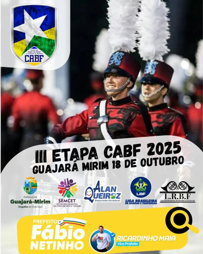 NA PÉROLA DO MAMORÉ, O MAIOR FESTIVAL DE BANDAS E FANFARRAS DA HISTÓRIA DE RONDÔNIA
