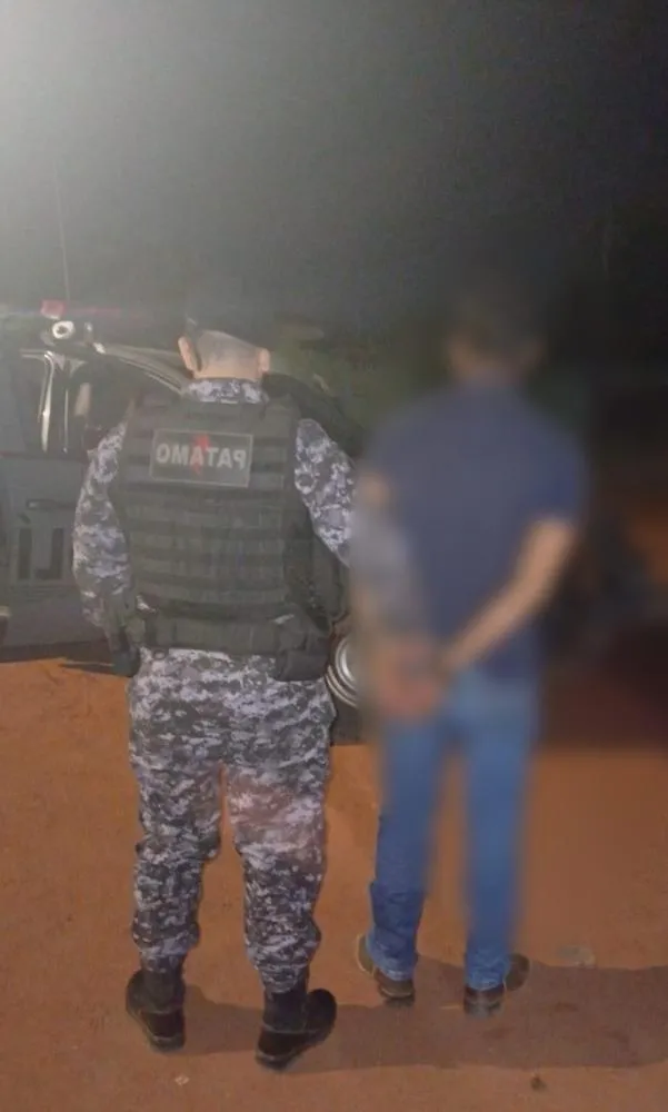 PMRO PRENDE LÍDER DE FACÇÃO FORAGIDO DA JUSTIÇA EM GUAJARÁ-MIRIM