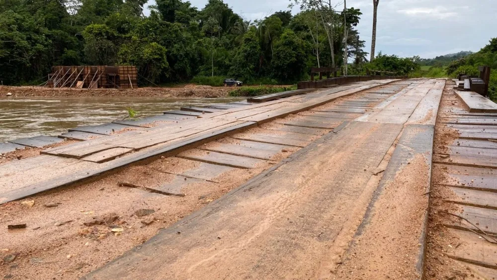 Deputada Dra. Taíssa solicita construção de ponte na Estrada da Figueira, em Espigão do Oeste
