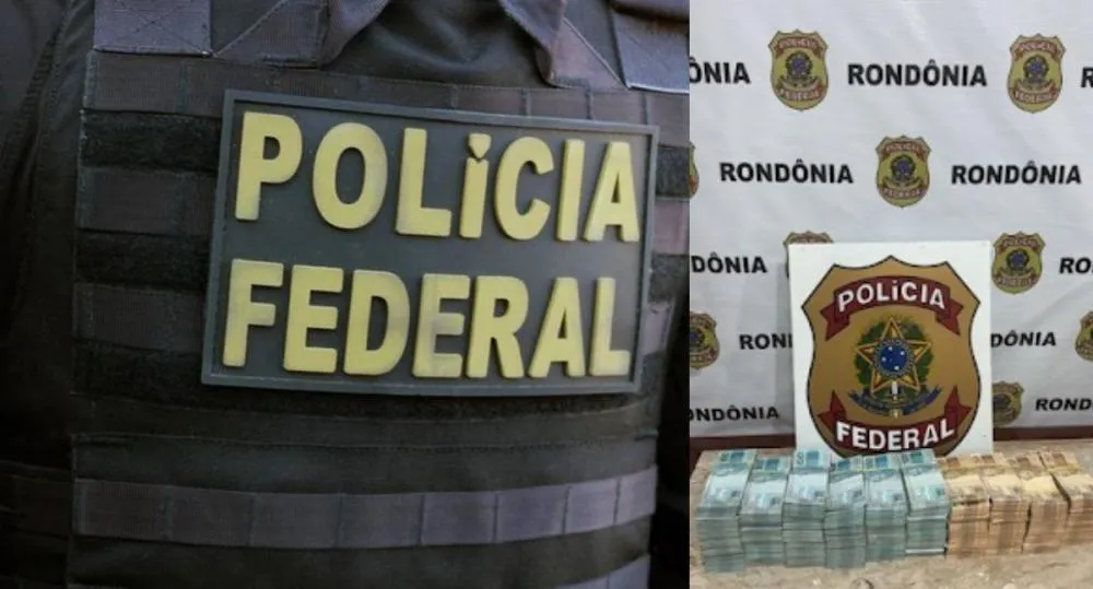 PF apreende R$ 600 mil e prende suspeito por porte ilegal de arma de fogo em Guajará-Mirim