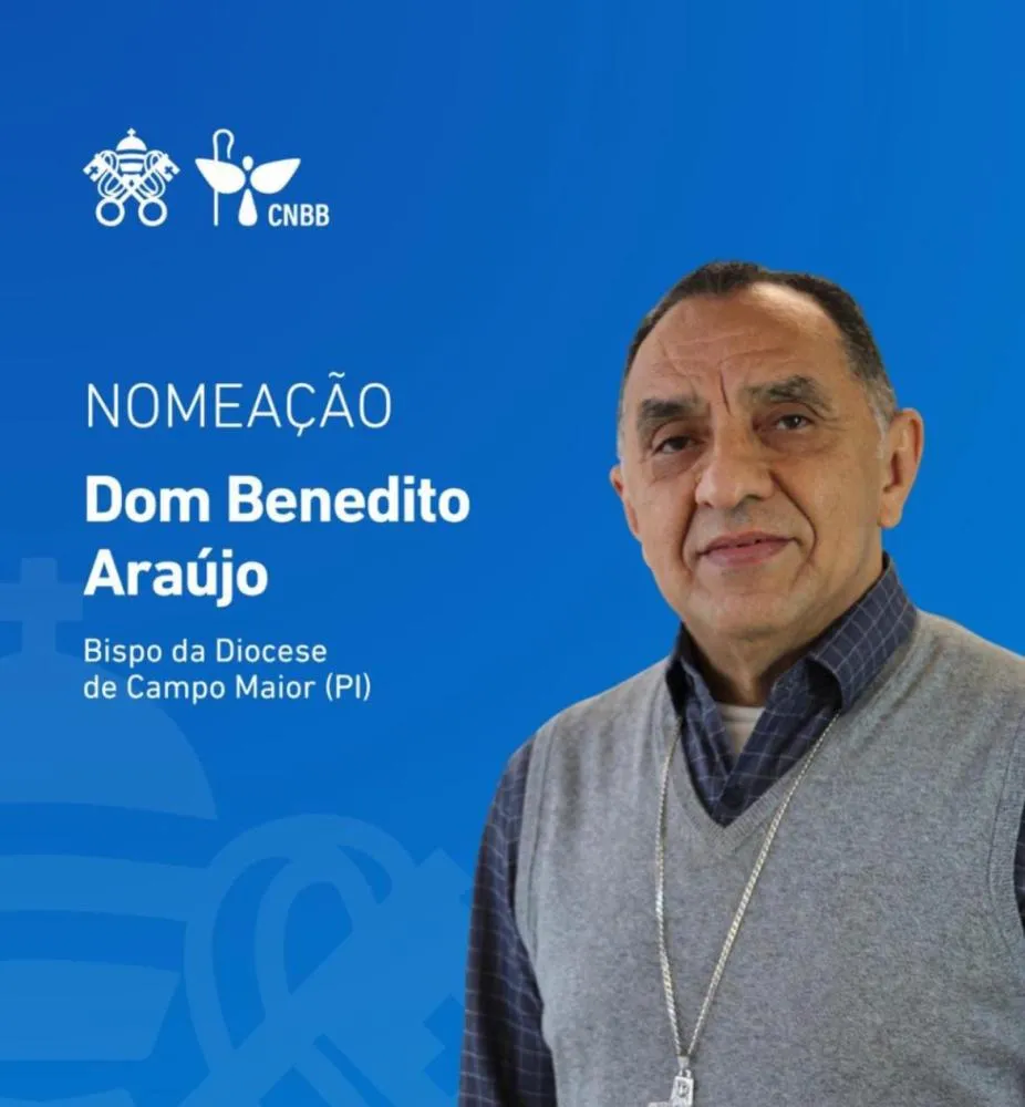 CNBB ANUNCIA TRANSFERÊNCIA DE DOM BENEDITO DA DIOCESE DE GUAJARÁ-MIRIM PARA CAMPO MAIOR (PI)