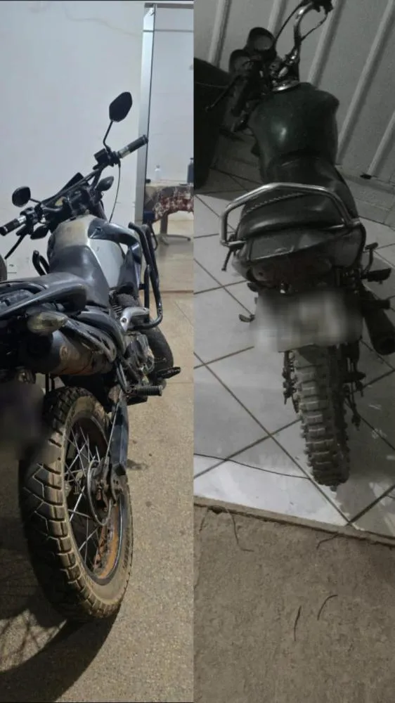 PMRO APREENDE DUAS MOTOCICLETAS EM NOVA DIMENSÃO