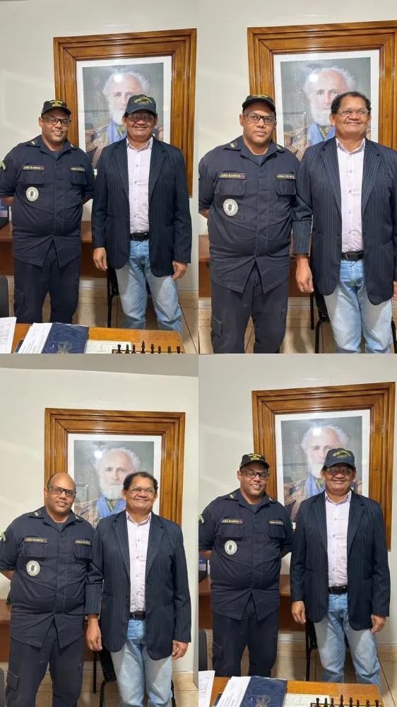 VEREADOR AUGUSTINHO FIGUEIREDO FAZ VISITA DE CORTESIA AO COMANDANTE DA CAPITANIA DOS PORTOS EM GUAJARÁ-MIRIM