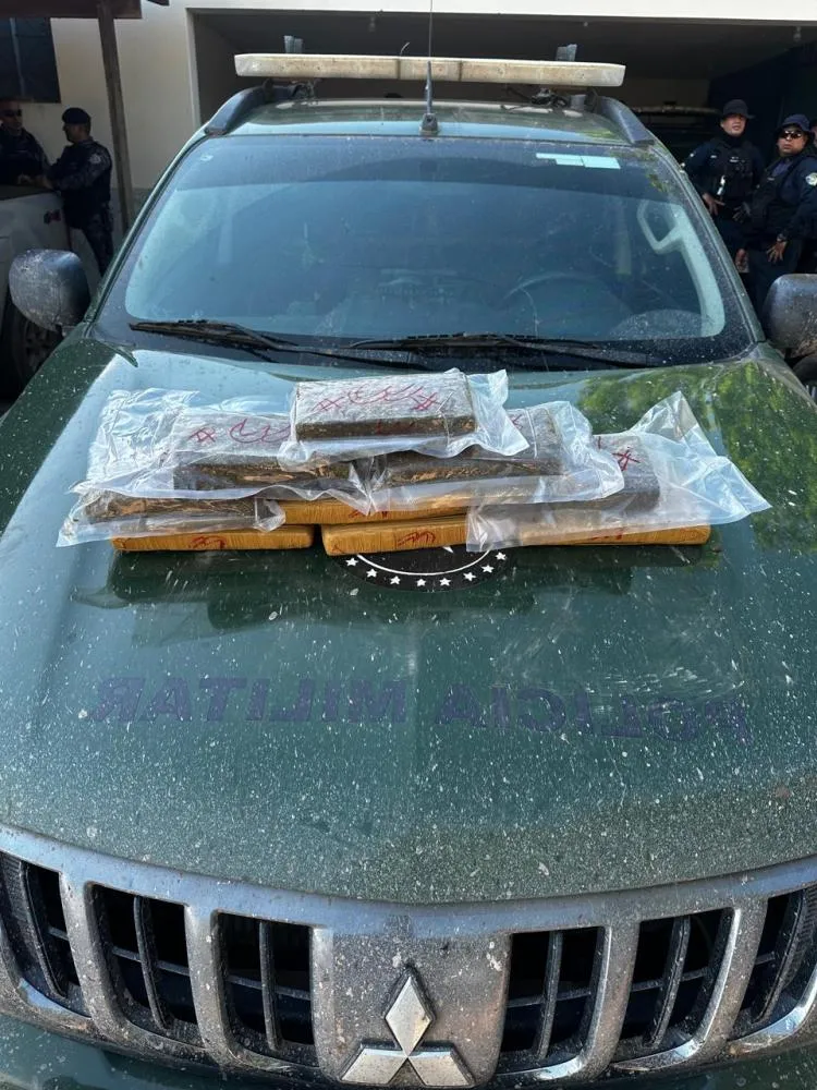 OPERAÇÃO MADEIRA-MAMORÉ APREENDE CERCA DE 9 KG DE MACONHA EM GUAJARÁ-MIRIM