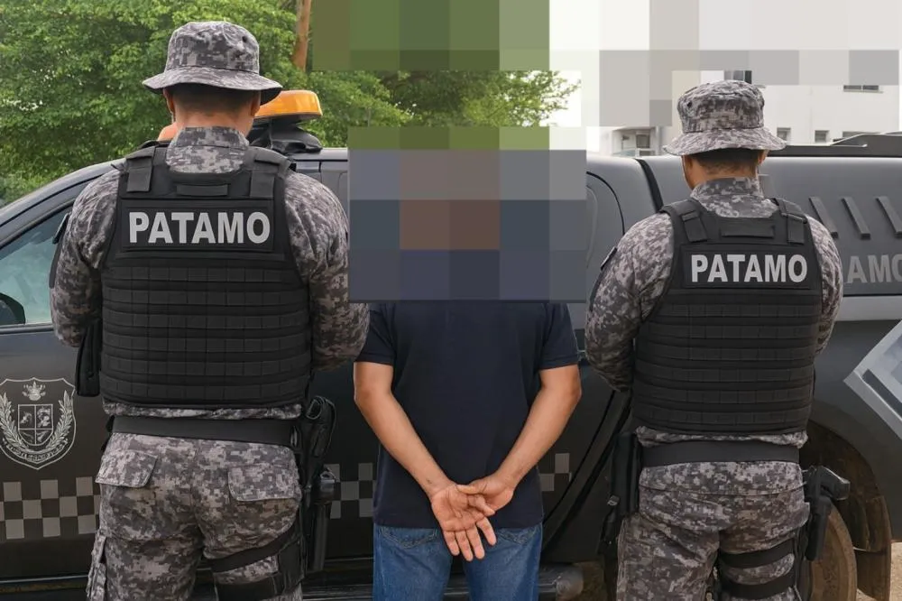 Policiais do 6º BPM capturam foragido da Justiça durante a Operação Guardião da Fronteira em Guajará-Mirim