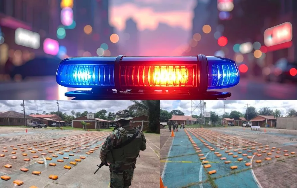 San Ramón: Mais de meia tonelada de drogas apreendida, causando um prejuízo de US$ 1,3 milhão ao narcotráfico
