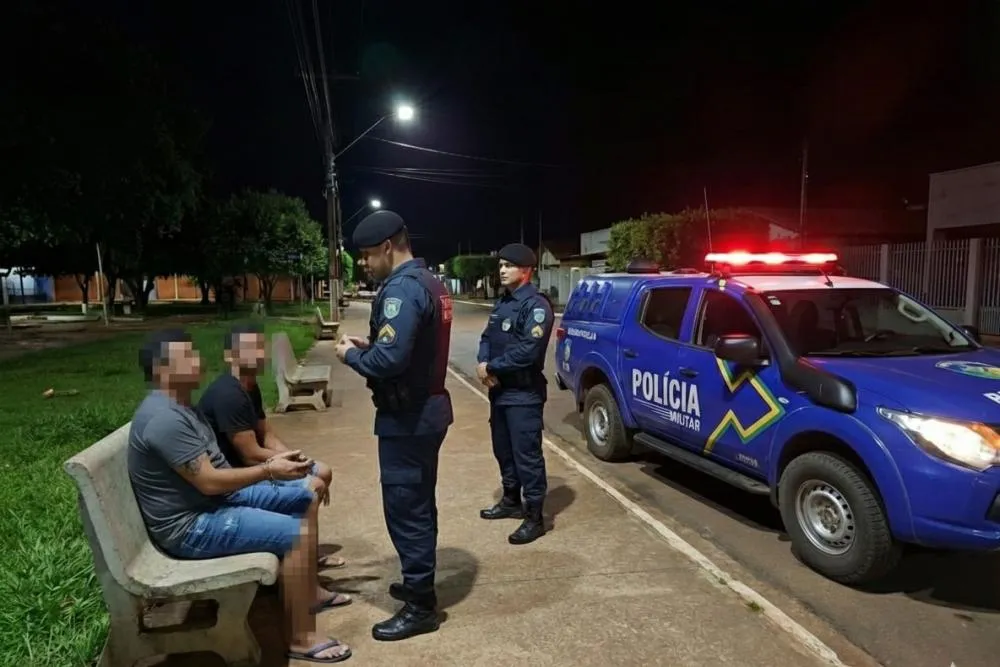PMRO cumpre mandado de prisão durante patrulhamento noturno em Guajará-Mirim