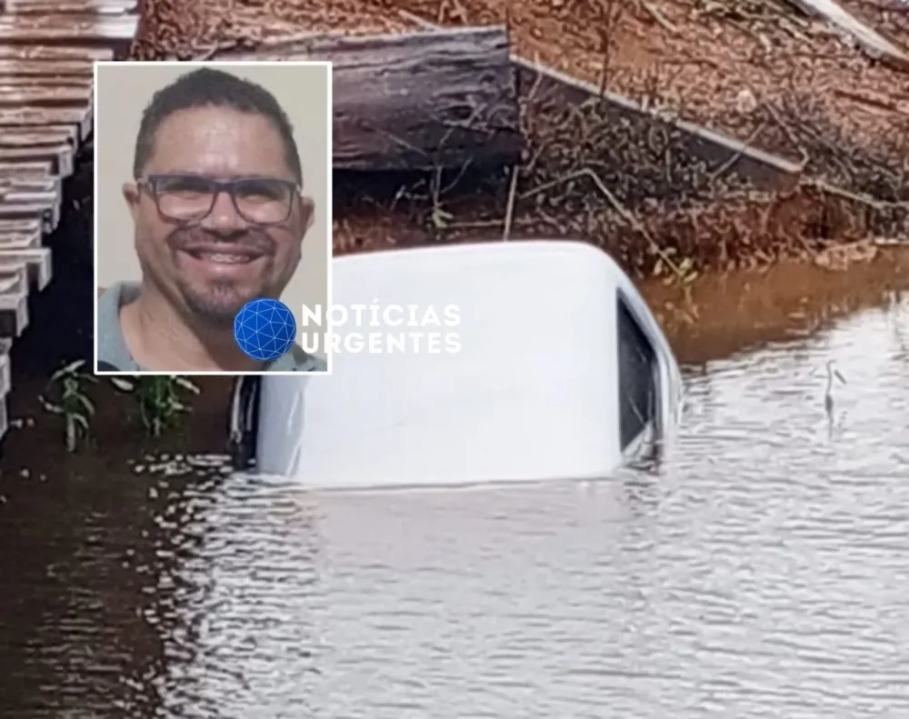 Vendedor desaparecido é encontrado morto dentro de caminhonete em rio