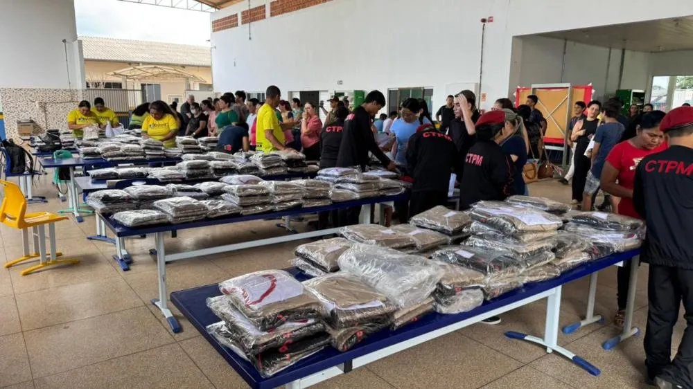 Emenda de R$ 348 mil da deputada Dra. Taíssa garante entrega de uniformes no CTPM X de Guajará-Mirim