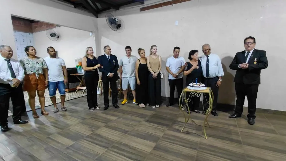 IRMÃO NILO PIRES CELEBRA 75 ANOS EM SESSÃO FESTIVA MARCADA POR FRATERNIDADE E RECONHECIMENTO EM GUAJARÁ-MIRIM