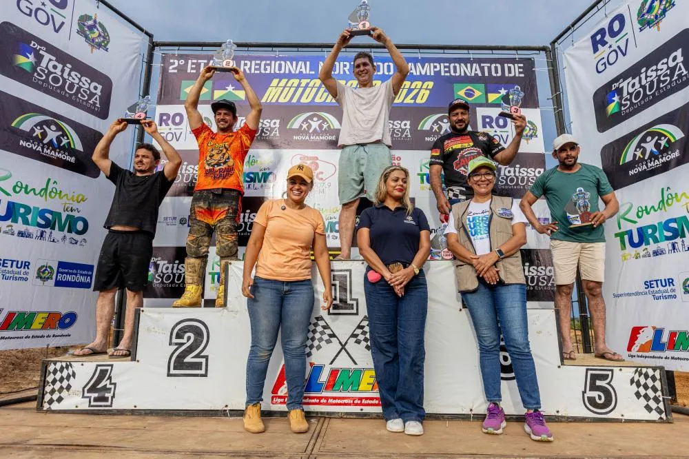 Etapa de Motocross aquece economia em Nova Mamoré com apoio da deputada Dra. Taíssa