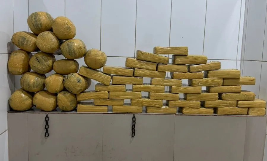 PM prende um e apreende grande quantidade de maconha em Cacoal