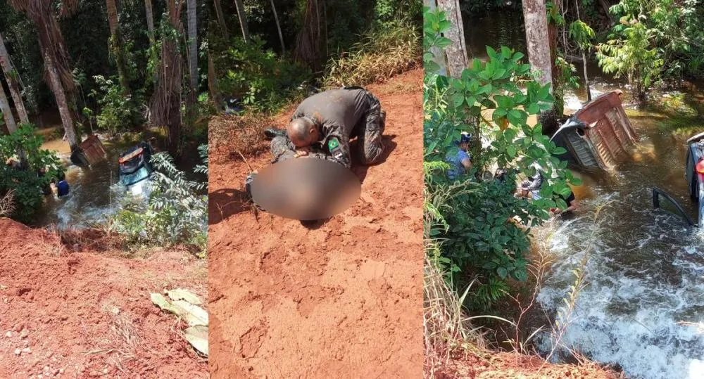 Capotamento de viatura da Força Nacional deixa um policial morto na BR-230
