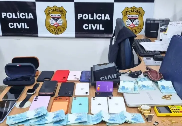 Operação Dromedário prende dois suspeitos e apreende 10 celulares roubados em Porto Velho