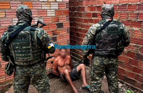 Perigoso foragido com atuação internacional é preso pelo Bope de Rondônia
