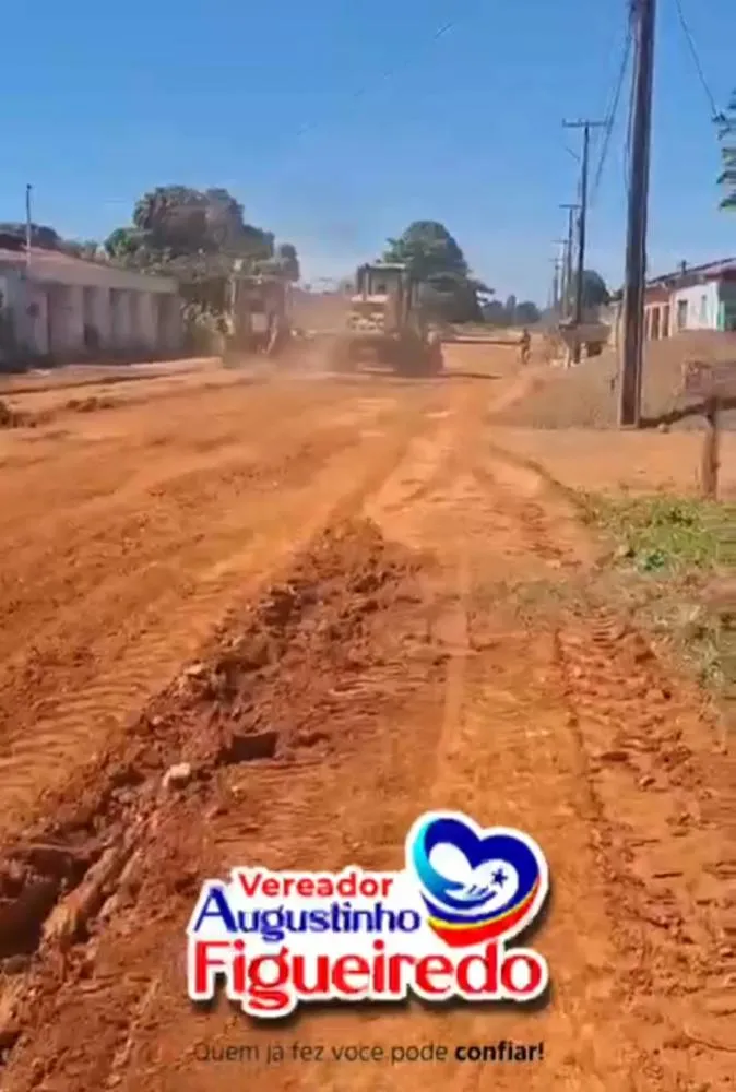PREFEITURA AVANÇA COM SERVIÇOS DE INFRAESTRUTURA NO BAIRRO SANTO ANTÔNIO APÓS SOLICITAÇÃO DO VEREADOR AUGUSTINHO FIGUEIREDO