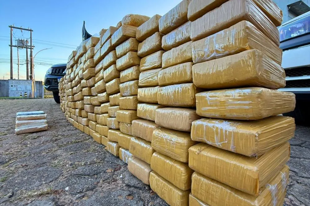PM apreende mais de 276 kg de drogas e prende quatro em Ji-Paraná