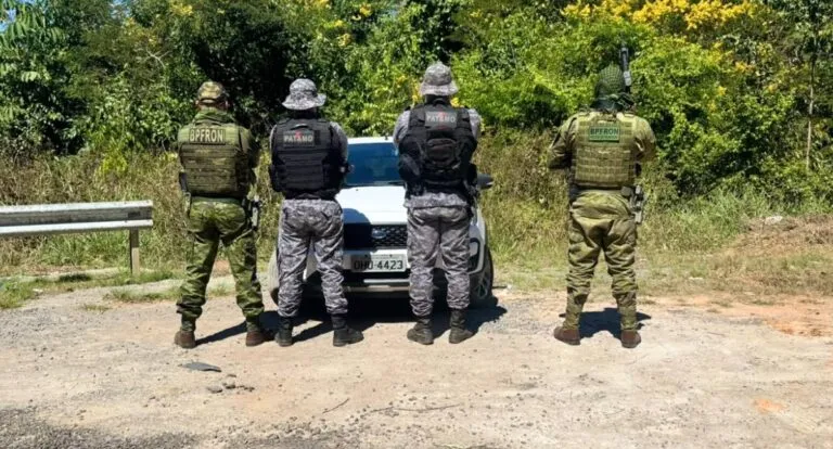 PM recupera veículo roubado durante operação em Ariquemes