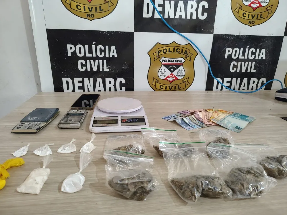 Denarc prende “Tubarão” quando se preparava para entregar drogas na zona sul