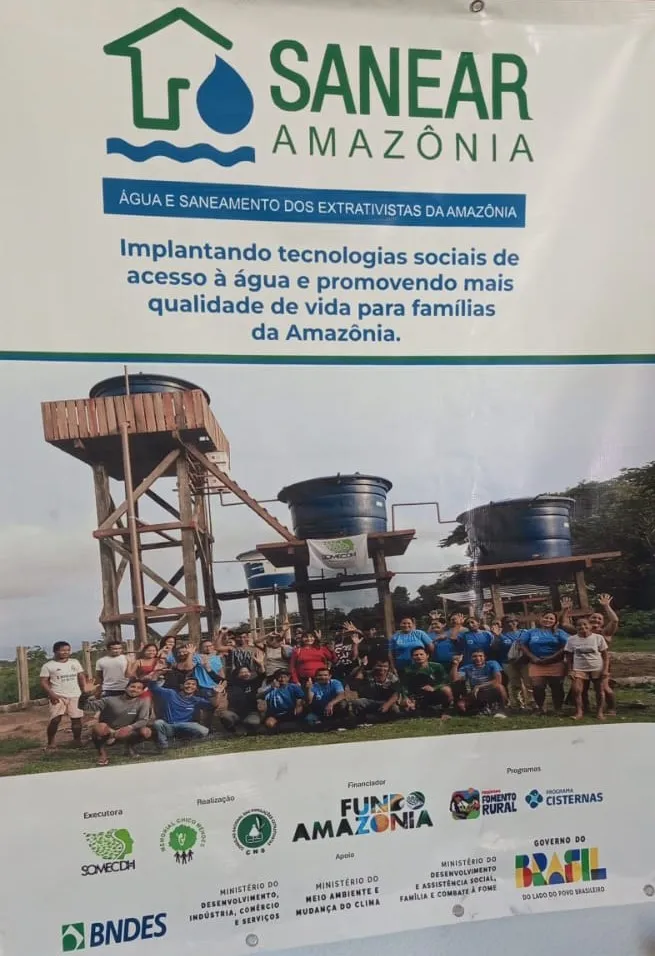 EXTRATIVISTAS: Com a presença de prefeito, extrativistas reúnem tratam sobre benefícios de tratamento de água.