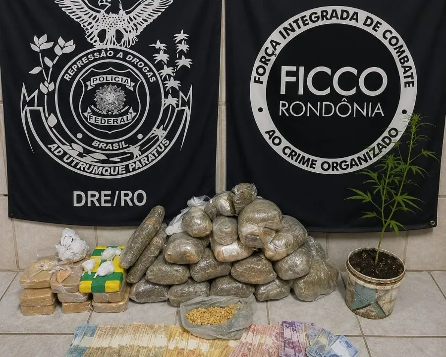 FICCO prende um e apreende cerca de 27 kg de drogas em Porto Velho