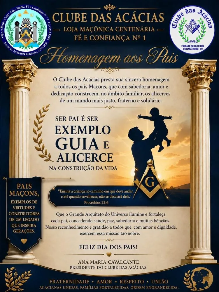 CLUBE DAS ACÁCIAS PROMOVE CONFRATERNIZAÇÃO EM HOMENAGEM AO DIA DOS PAIS EM GUAJARÁ-MIRIM