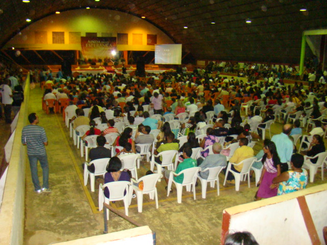 Igreja Adventista do Sétimo Dia promove evento no Ginásio de Esportes Afonso Rodrigues - Veja fotos