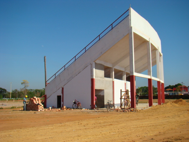 Governo do Estado faz investimentos no Bumbódromo para o 17º Festival Folclórico de Guajará-Mirim.