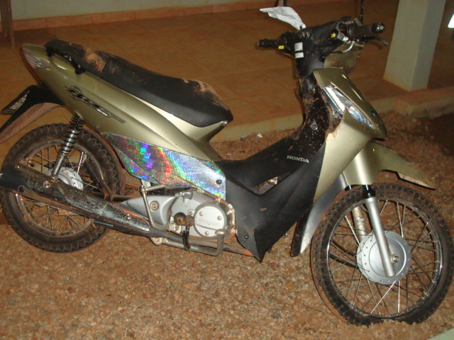 Bandidos armados roubam motocicleta em Guajará-Mirim