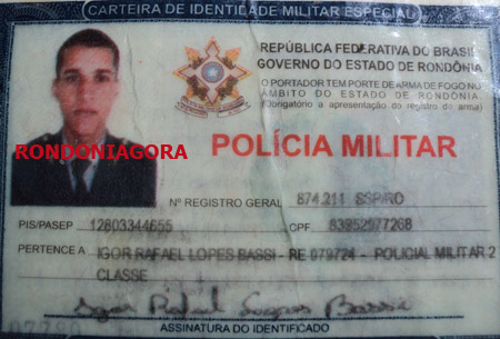 PM MORRE APÓS ATIRAR NA PRÓPRIA CABEÇA EM CANDEIAS DO JAMARY