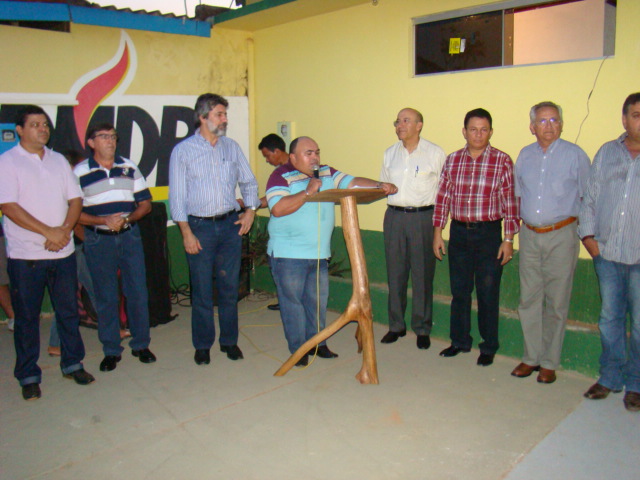 PMDB inaugura diretório municipal e ganha novos filiados - Veja fotos