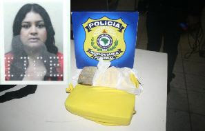Mulher presa com dois quilos e meio de cocaína; acusada disse que receberia R$ 2 mil