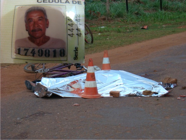 Ciclista tem cabeça esmagada por carreta em Guajará-Mirim - Fotos