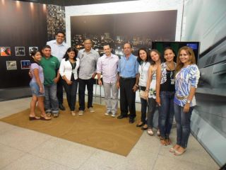 Alunos da Fundação Rede Amazônica de Televisão visitam o Programa Tempo Real