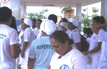 Funcionários da ROMAR paralisam atividades e deixam hospitais sem limpeza, empresa pertence a Valter Araújo
