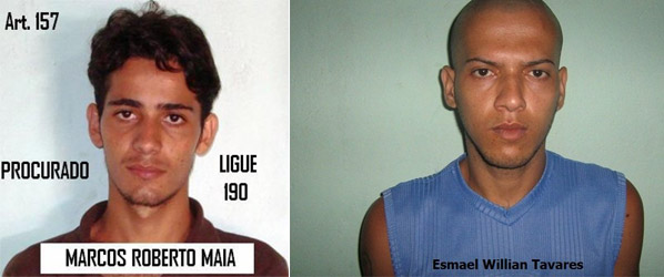 Banco do Brasil - Identificados homens suspeitos de comandar assalto em Nova Brasilândia
