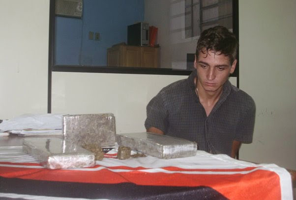 Jovem de Porto Velho é preso em Vilhena com 3,5 quilos de droga