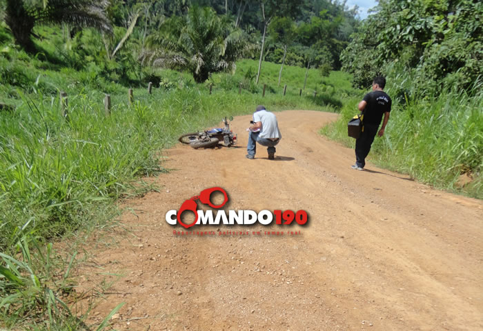 HOMEM É ENCONTRADO MORTO COM TRÊS TIROS NA CABEÇA, NA LINHA 664, KM 15
