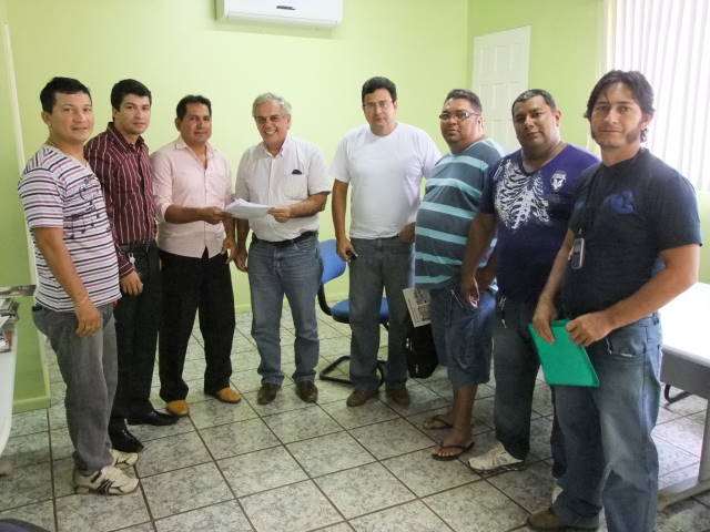 Prefeito recebe proposta do PCC-SUS do Sindicato dos Servidores Públicos Municipais
