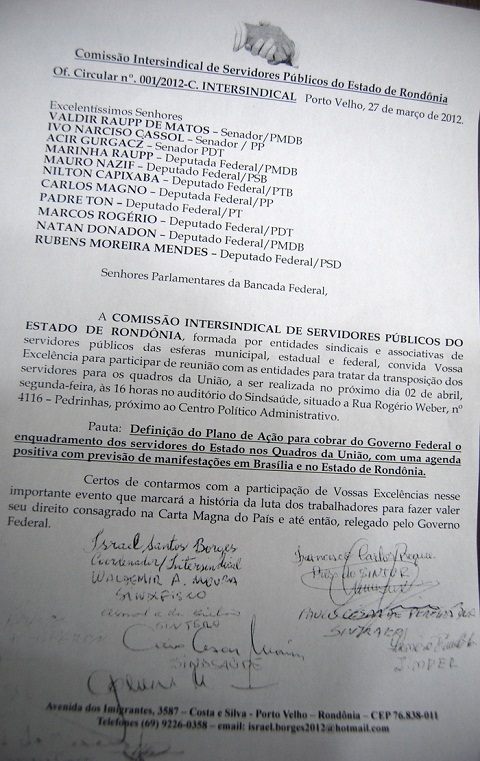 Bancada convocada; sindicalistas querem manifestação em Brasília