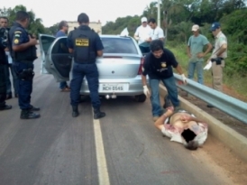 Oficial de Justiça é assassinado com cinco tiros - Imagem Forte
