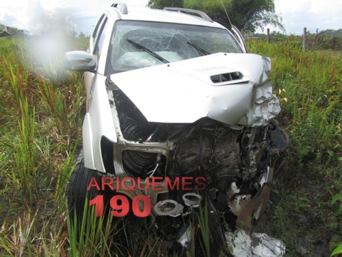 Rodovia da morte - EX-DEPUTADA SOFRE GRAVE ACIDENTE NA BR-364; Fotos