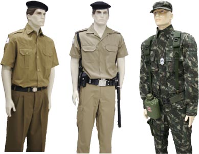 Sancionada restrição à venda de uniformes militares e policiais