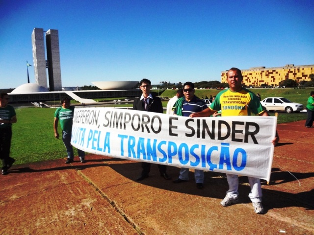 TRANSPOSIÇÃO - Impera o silêncio em Brasília e parlamentares fogem do assunto como o 