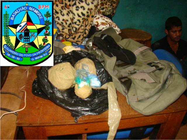 Policiais militares do 6º BPM apreendem cocaína durante abordagem em veículo táxi