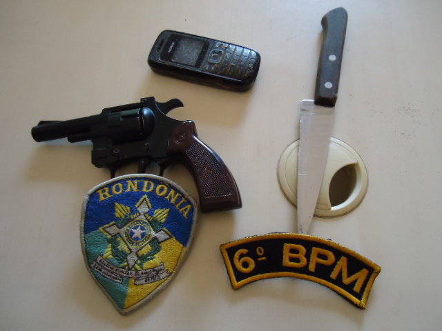 Menores são flagrados com armas de fogo pela Polícia Militar em Guajará-Mirim