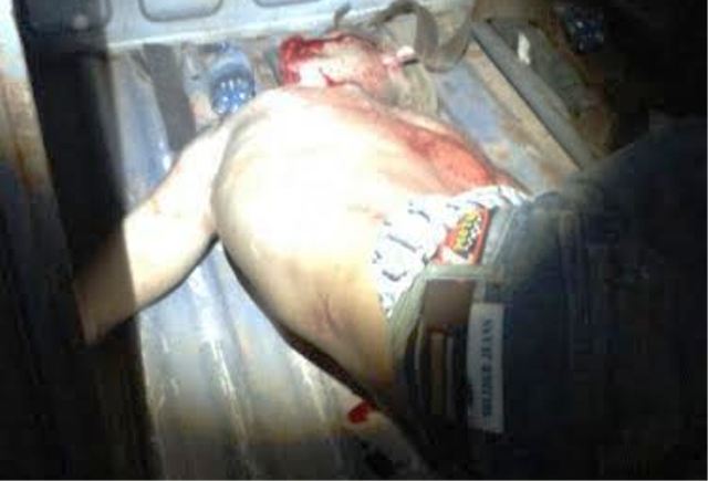 MAIS UM - Assaltante morre após trocar tiros com a polícia - IMAGEM FORTE