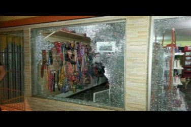 Policial é ferido durante carnaval na zona Sul e vândalos destroem lojas