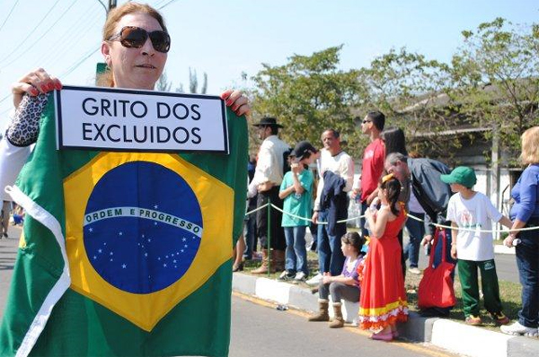 IGREJA PROMOVE O 20º GRITO DOS EXCLUÍDOS